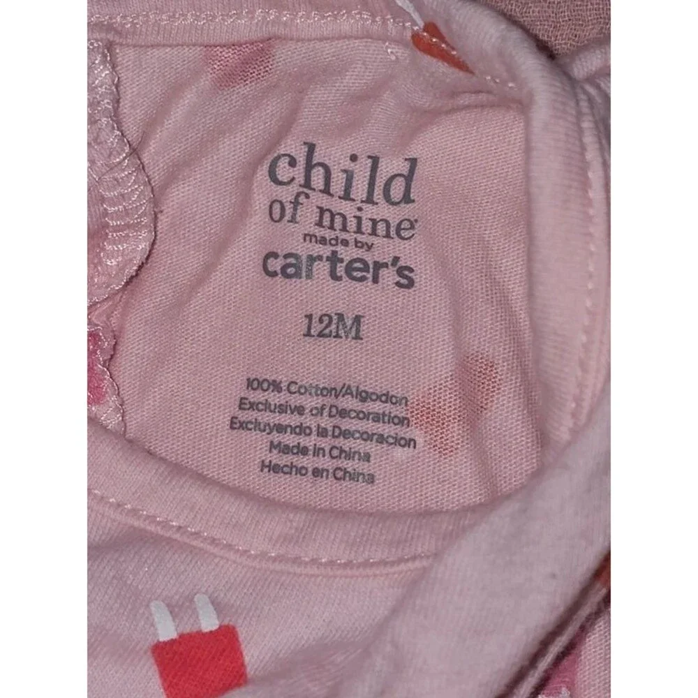 child of mine pink romper